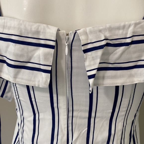 Revolve Line and Dot Gavin Dress in Midnight Blue Blogger Fav Revolve Sz M - Picture 11 of 14